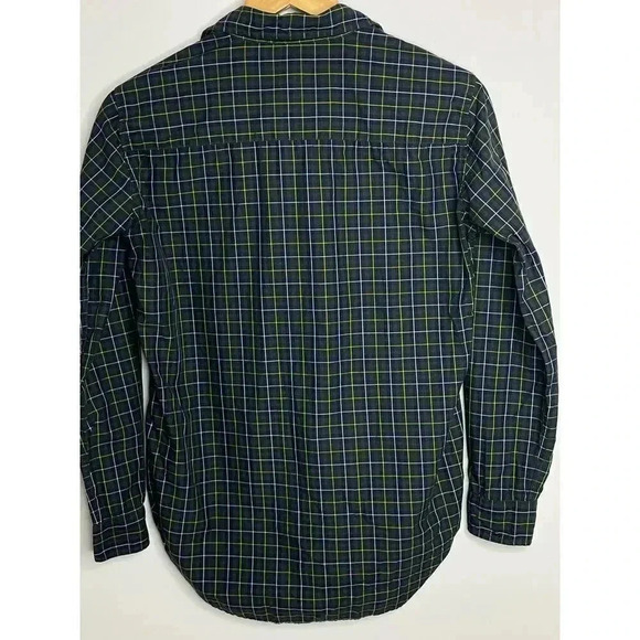 Frank & Eileen women’s plaid shirt size XS Green/Blue - Picture 2 of 9